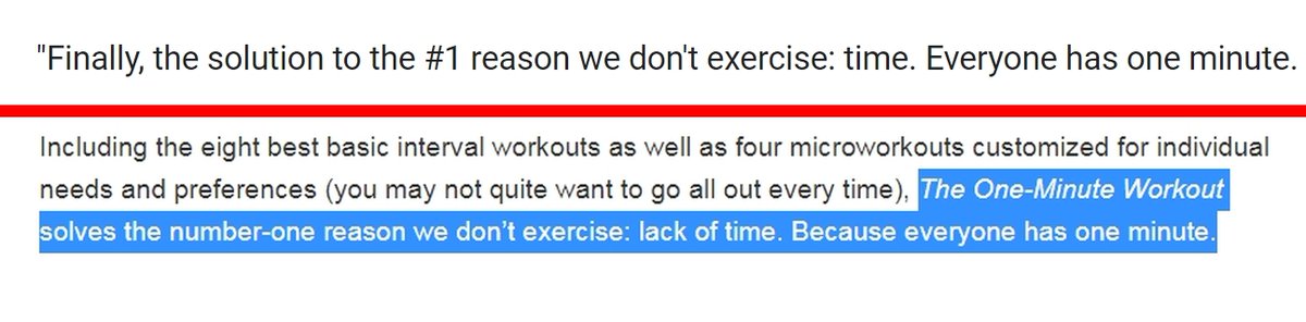 Instead, one of the main engines propelling the HIIT phenomenon is that it presents an argument that seems believable to non-experts, including non-specialists who review grant applications: "look, we discovered a silver bullet for the #1 reason for inactivity: lack of time!"