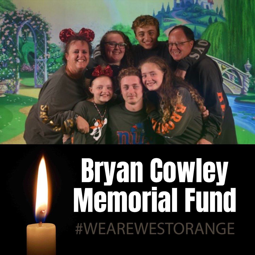 woschools's tweet photo. Our community mourns the loss of one of our own today. 💔 
Let's come together as we always do and help the Cowley family. Click the link below and RT to help spread the word. #wearewestorange

Click here: https://t.co/Q6DNvJ6o0X https://t.co/6VkW3LP9YQ