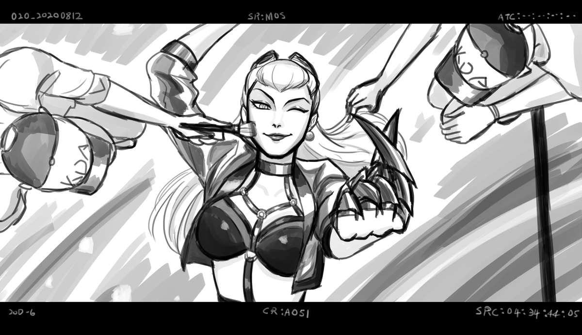 RouzaVII's tweet photo. K/DA MORE MV Behind the scenes✨
#KDA #KDAMORE #lolartprompts #Ahri #Akali #Evelynn #Kaisa #Seraphine https://t.co/XZXGWGqe6R