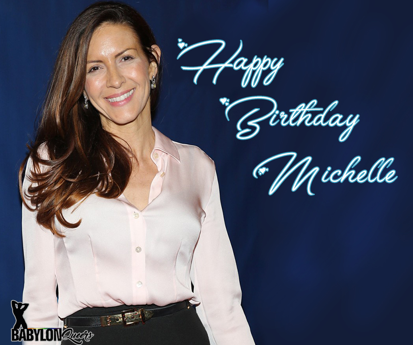 Happy birthday to Michelle Clunie 