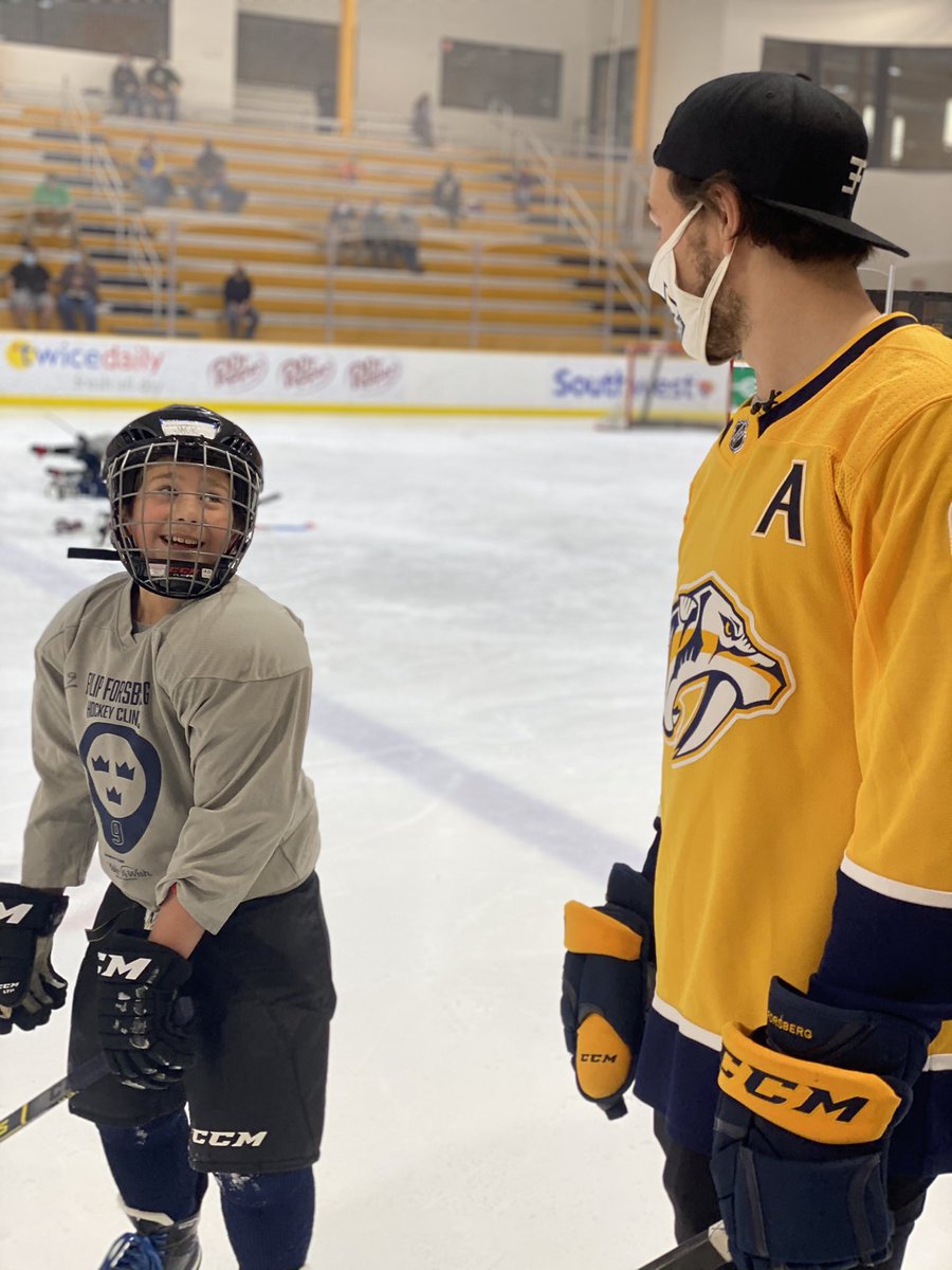 Preds Foundation Empowered By Smiledirectclub On Twitter All Smiles For The Filip Forsberg Hockey Clinic Pres By Deltadentaltn