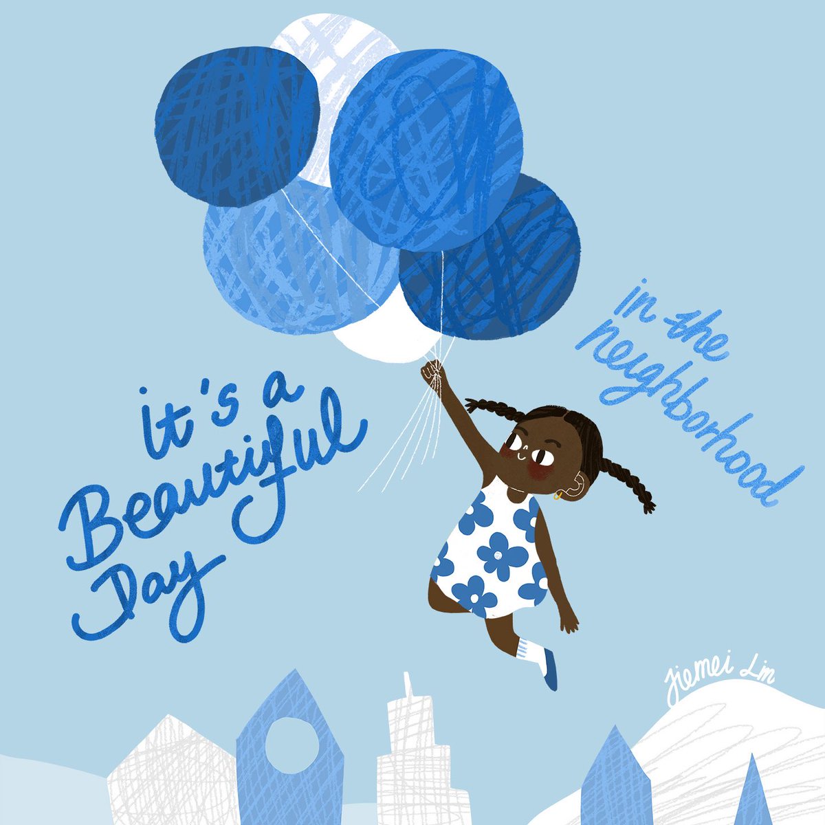 It’s a beautiful day in the neighborhood. #beautiful #bidenharis2020 #kidlitart #RepresentationMatters #FirstFemaleVicePresident