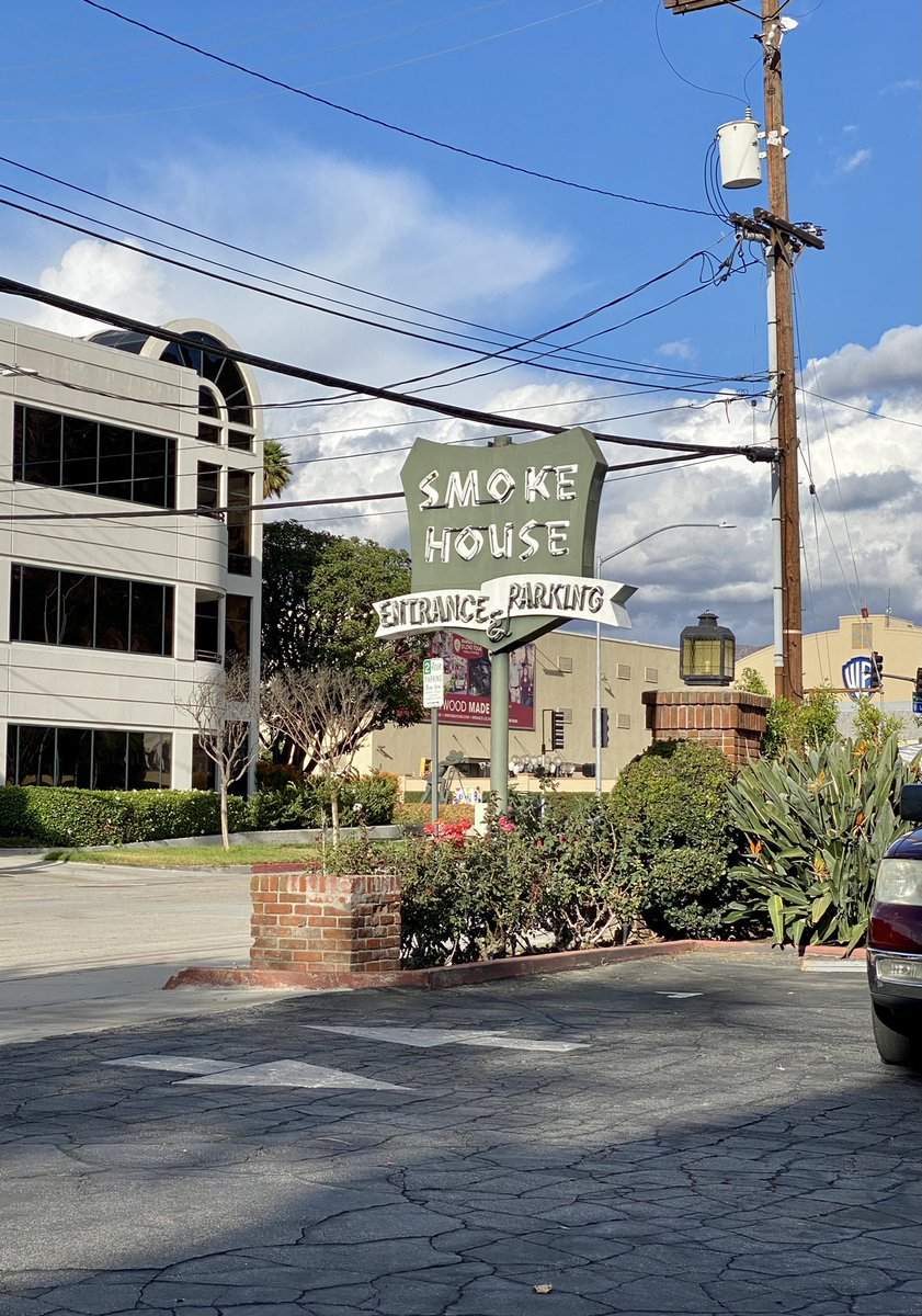 moviemaven11's tweet image. “Today feels like a day to celebrate; let’s go to the Smoke House.” Yes honey; let’s! While we’re not eating in their outdoor dining area; we are doing take out. The champagne has been chilling since Monday; ready for the Garmy Happy Hour! #garmy #eddiots