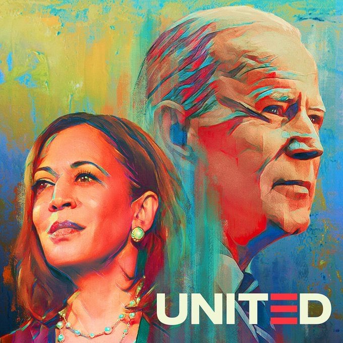 steve_sbl's tweet photo. 🗣 Les étoiles du jour : UNITED
🇺🇸 Lorsque le #ProgressismeEfficient triomphe ! L’Amérique que l’on aime, UNI comme ses États d’Amérique.

Une Amérique ni rouge, ni bleue, juste unie. 
UNITED.
@KamalaHarris @JoeBiden 
#Progressisme #Liberté #United https://t.co/PaMVinyBKr