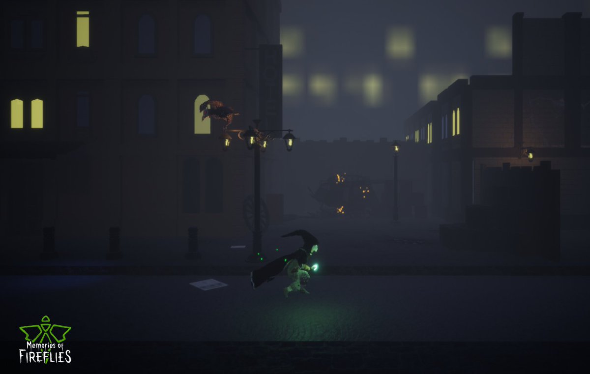 LightYourMemory's tweet photo. Explore the shadows, solve puzzles, avoid dangerous enemies and help a lost child to find light in her life again. 

Memories of Fireflies is a game about how our unconscious interprets our experiences. Play now: https://t.co/AgxAq05WF2
#IndieDev #IndieGame #ScreenshotSaturday https://t.co/1aGR7kYWAr