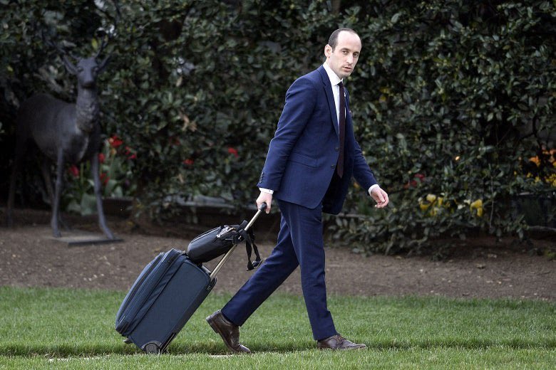 A pornography thread of Trump cabinet members with their luggage. 1) Stephen Miller