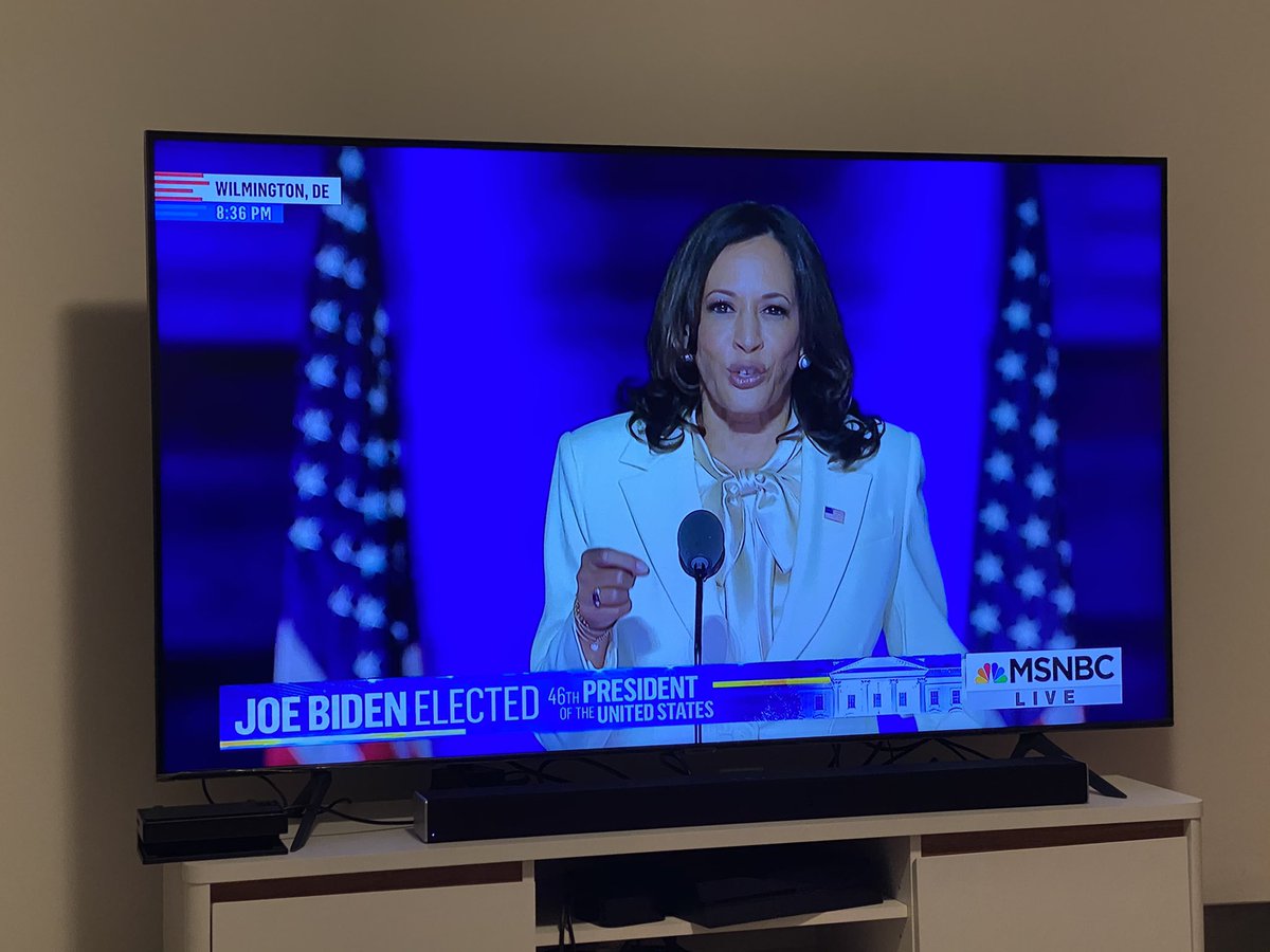 Nishant Jeet Arora On Twitter While I May Be The First Woman In This Office I Will Not Be The Last This Is The Moment This Is The Statement Kamalaharris Usaelection2020 Https T Co Tbqkirsbyc twitter