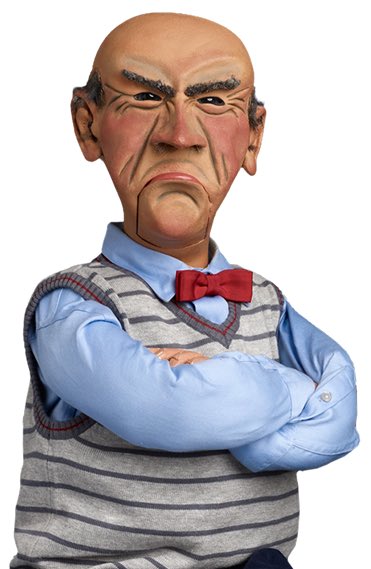 Old Man Joe Marionette Puppet