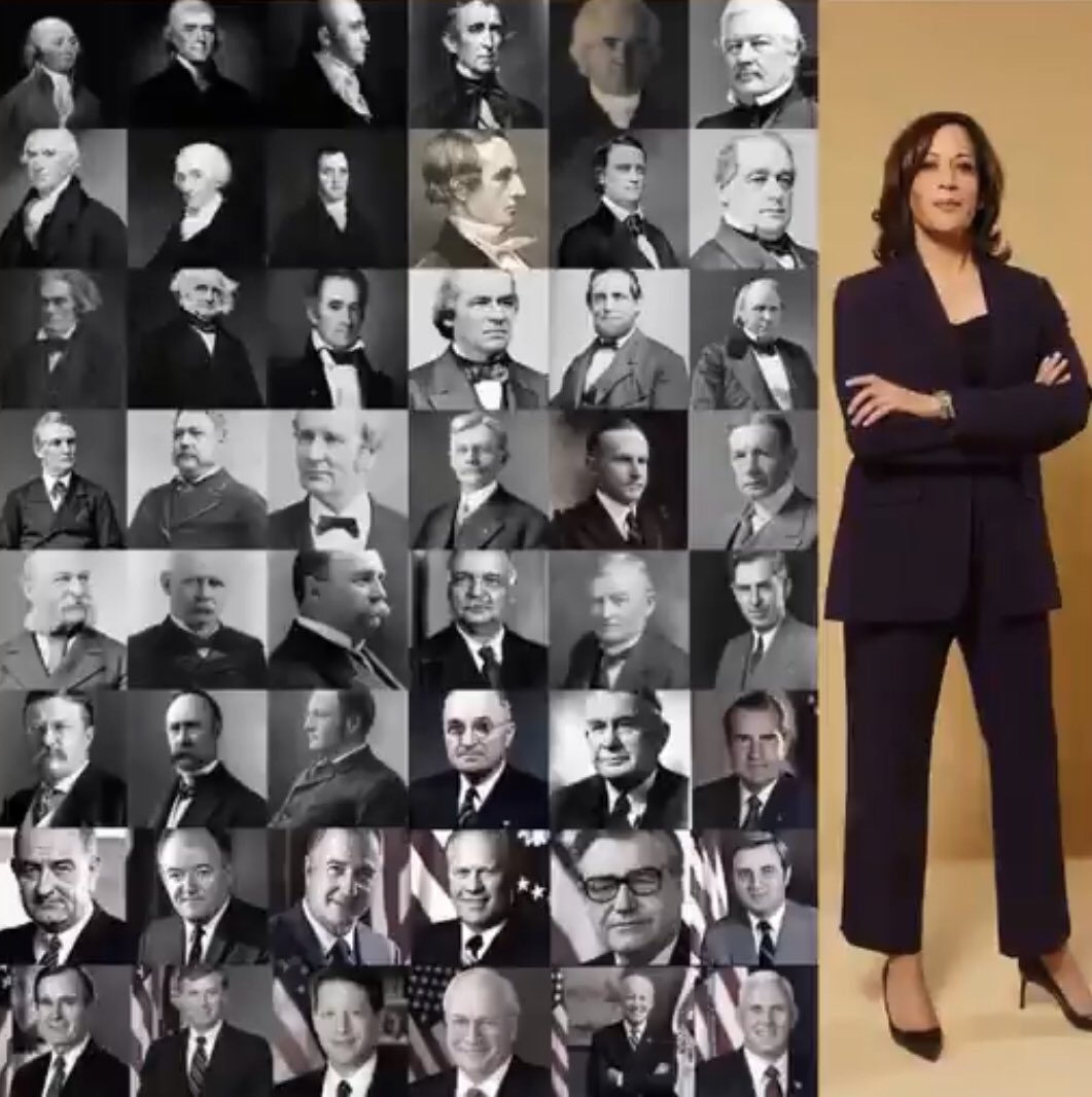 chikibonn's tweet photo. Lady boss 👊🏻 #KamalaHarris https://t.co/VPV0BA1yeC