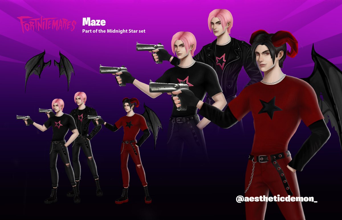 Aestheticdemon On Twitter Skin Concept Demon Twins Maze A Male Version Of Haze Fortnite Fortnitemares Maze Fortnite Skin Maze Fortnite Skin Aestheticdemon On Twitter Skin Concept Demon Twins Maze A Male Version Of Haze Fortnite Fortnitemares