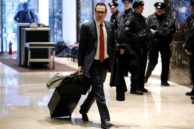 A pornography thread of Trump cabinet members with their luggage. 7) Steve Mnuchin