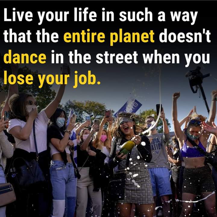 Sound advice 
#TrumpTantrum