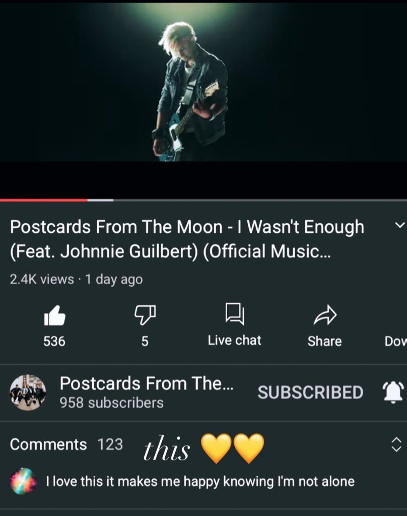 Kyle_pftm's tweet photo. Things like this make me feel like we’re doing something right #YouAreEnough https://t.co/ydx4YpEQAj