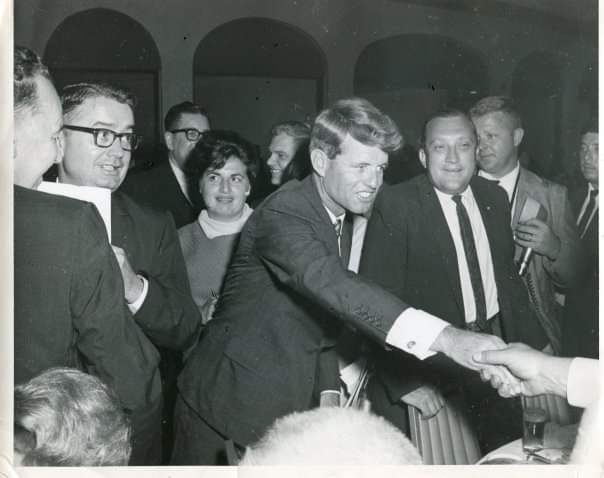 My father, an attorney in Milwaukee, with Robert Kennedy.