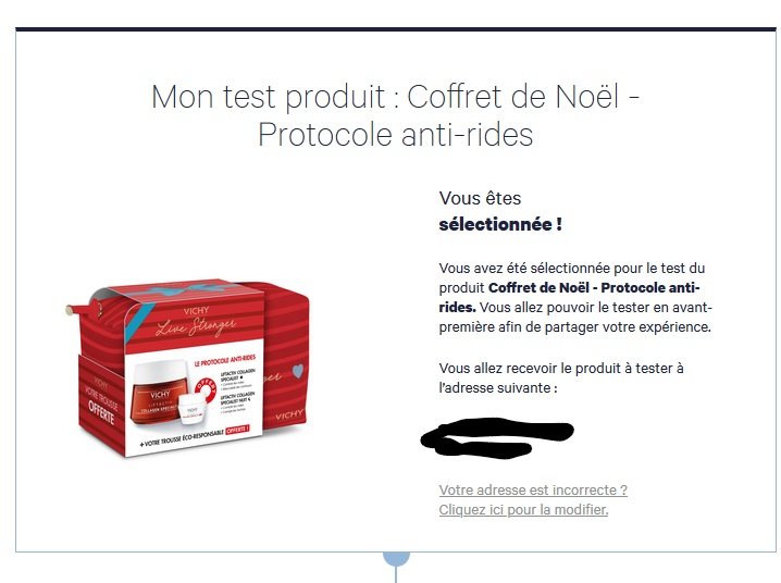 kaylaka3's tweet photo. ravie de pouvoir tester prochainement !!
merci @VichyFr 
#FanVichy https://t.co/O0sMt2DXCu