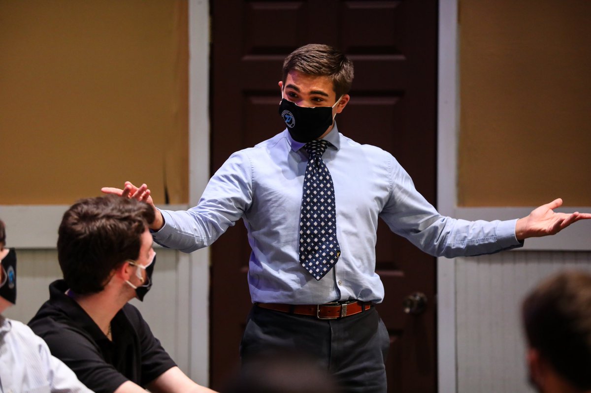 PegasusProdCo's tweet photo. Opening night was a success! Make sure to come out and see Pegasus’ 12 Angry Jurors before this trial is dismissed! #CBATwelve #TheCBAWay https://t.co/PUO7beN4A6
