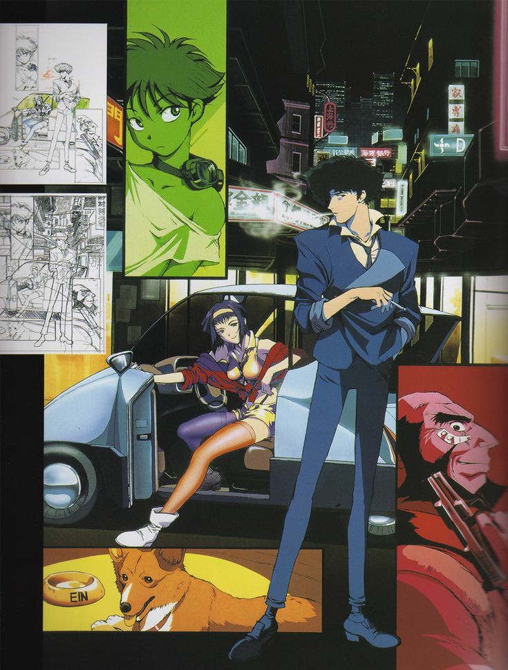 bitz_cube's tweet image. Just started cowboy bebop today