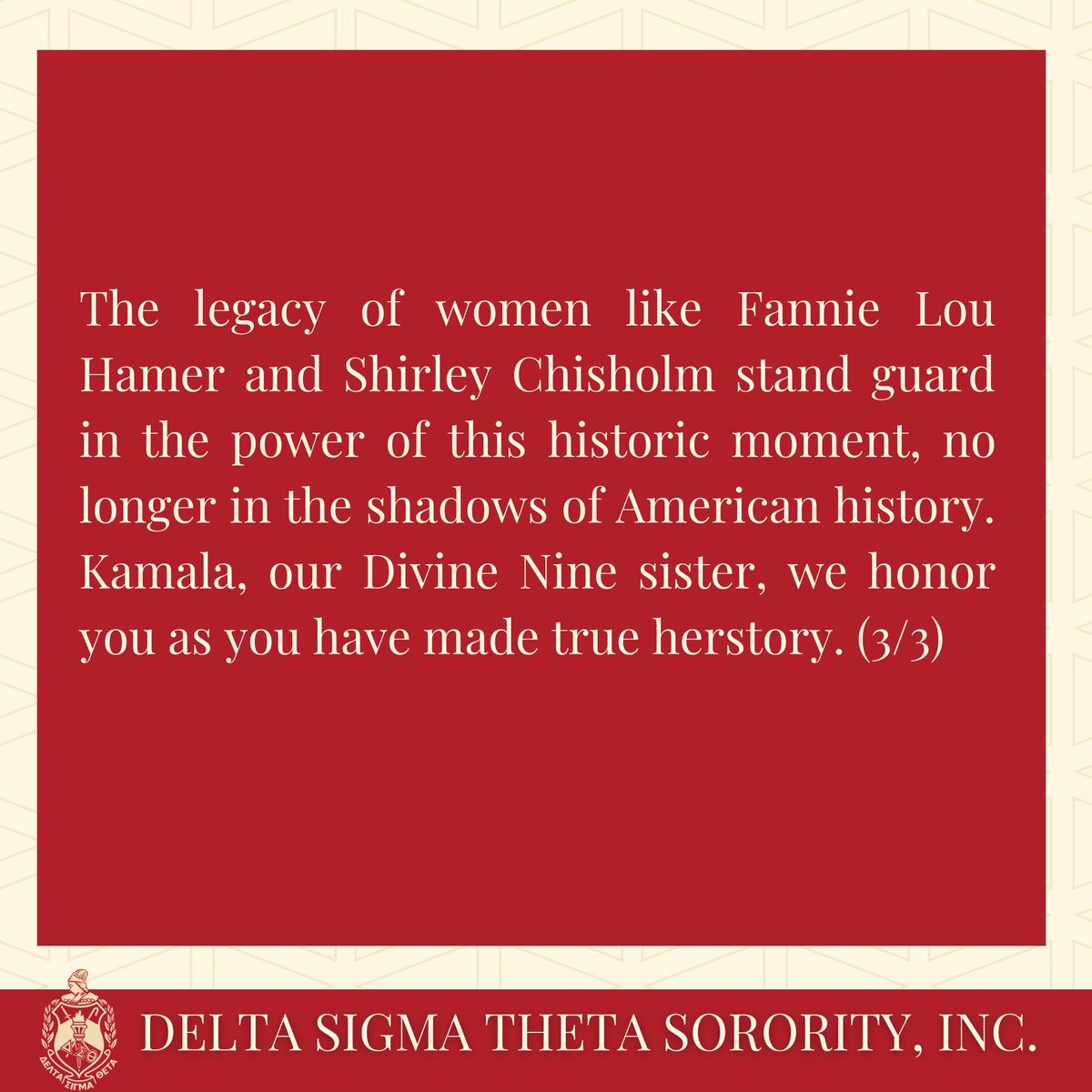 Today we celebrate HERSTORY! 

#WeVoteD9 #TeamUnity #PowerInOurVote #DST1913