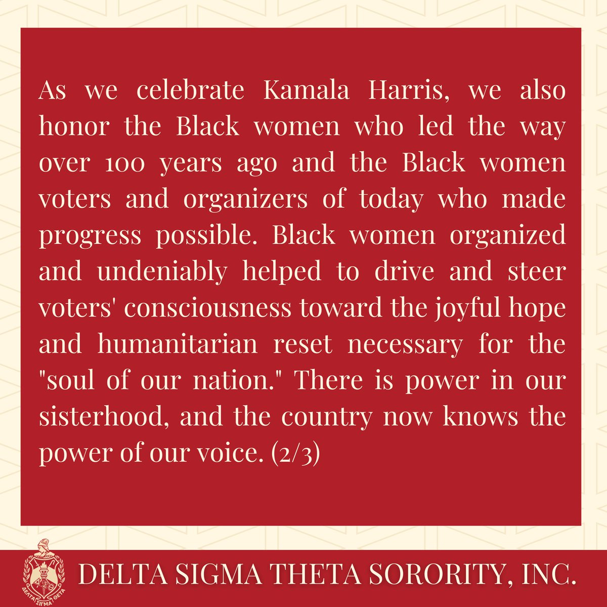 dstinc1913's tweet photo. Today we celebrate HERSTORY! 

#WeVoteD9 #TeamUnity #PowerInOurVote #DST1913 https://t.co/4cXmZdkIMh
