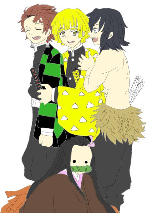 あれぐりあんさんがTwitterに投稿した竈門炭治郎(鬼滅の刃)のイラスト。