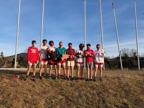 Last <a href="/Section7Sports/">Section VII Athletics</a> cross country race for these <a href="/saranaclakehs/">Saranac Lake HS</a> seniors today. Our boys leave a tremendous legacy, 66-0 dual meet record, four time CVAC and Class C Section 7 champions. Two time NY State Class C  Champions. #RedStormPride #GOBIGRED <a href="/MileSplitNY/">MileSplit NY</a>