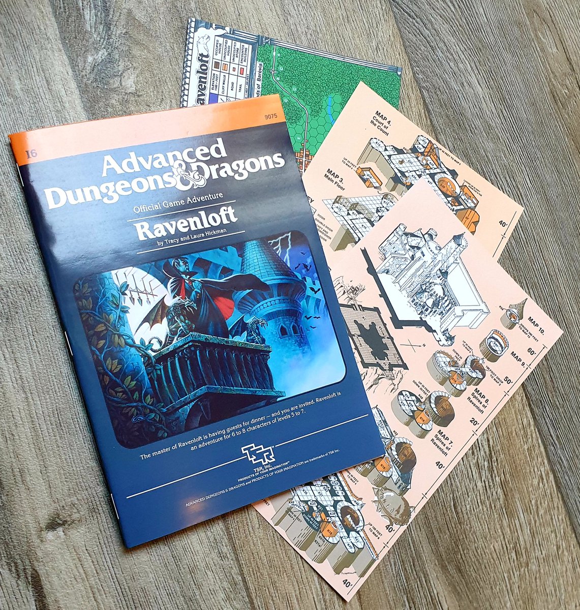 rpg_solo's tweet photo. Took my Ravenloft remastered drivethru pdf (so crisp!) and homeprinted my own mini version. Looks so cute 🥰🦇 will be soloing it using DM Yourself by @TomScutt I think. #solorpg #ttrpg #ravenloft #DnD https://t.co/qnmlNrnLRs