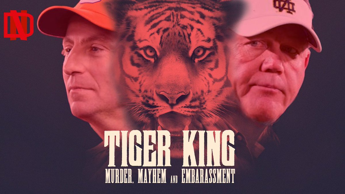 dogoshops's tweet photo. I saw a tiger... #NCAAFootball #NotreDame #NDfootball #NDvsClemson #briankelly https://t.co/Nst65QPwL3
