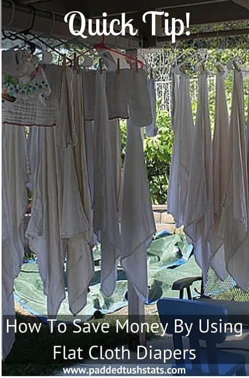 There are so many different types of cloth diapers and reasons for using each of them. Flats are the cheapest diaper style to purchase, and with a few simple actions you can save a lot of money on your utility bills, too! bit.ly/2p8Ago5