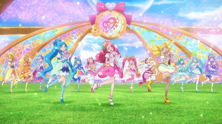 コミックナタリー 映画プリキュアミラクルリープ プリキュア13人のエンディングダンス映像公開 動画あり T Co T57hpqjne6 Precure 映画プリキュア