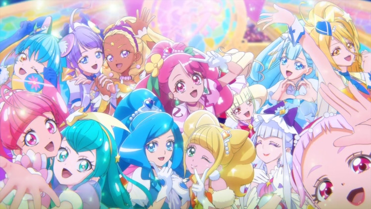 コミックナタリー 映画プリキュアミラクルリープ プリキュア13人のエンディングダンス映像公開 動画あり T Co T57hpqjne6 Precure 映画プリキュア