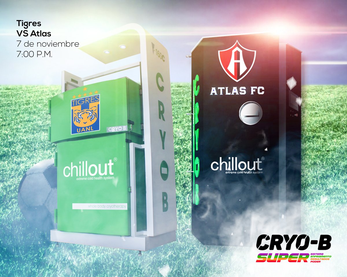 CRYO_B's tweet photo. ⚽️¡#Tigres y #atlas protagonizarán un duelo que te dejará 🥶frío ! 👉🏻¿Cuál es tu pronóstico⁉️
🐯@TigresOficial vs 🔴⚫️ @atlasfc
🕘 7:00pm 
🏟 Estadio Universitario 

#Guard1anes2020 #LigaMX #Futbol #Tigres #lateconfuria #SuperEncuentro #SuperCrioterapia TigresOficial Atlas FC https://t.co/l3YgUEcH4h
