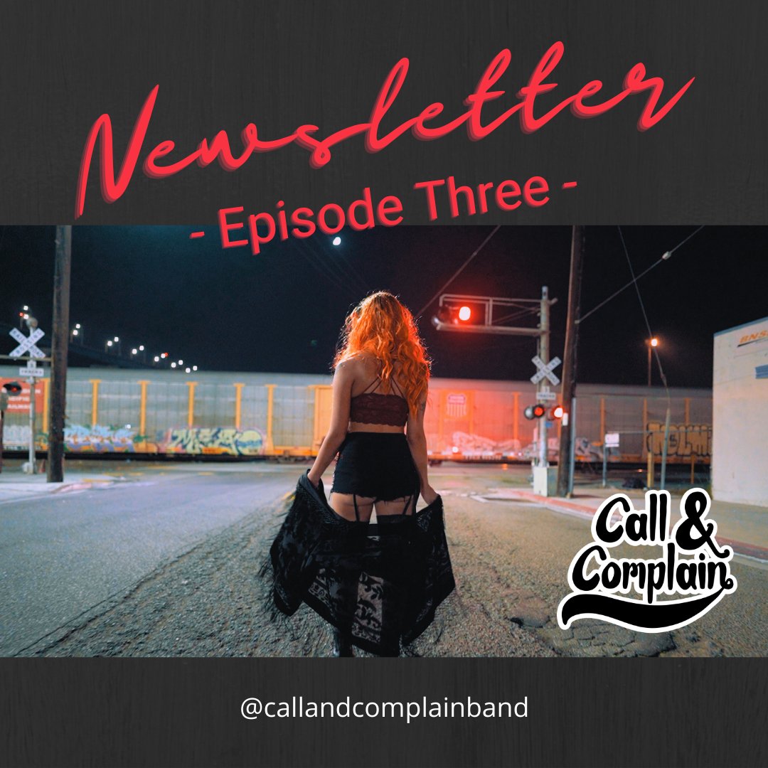 callandcomplain's tweet photo. Newsletter Episode Three: More New Things!
https://t.co/0L97xwj4OX
#newmusic #femalemusician #feminist #callandcomplain #blog #bluesrock https://t.co/wp7oJYGudf