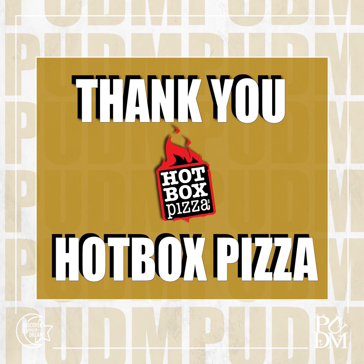 Thank you for putting your all in FTK! Make sure to stop by HotBox on November 11th for National Breadstick day to celebrate your hard work! We are so grateful for our continued partnership with HotBox Pizza