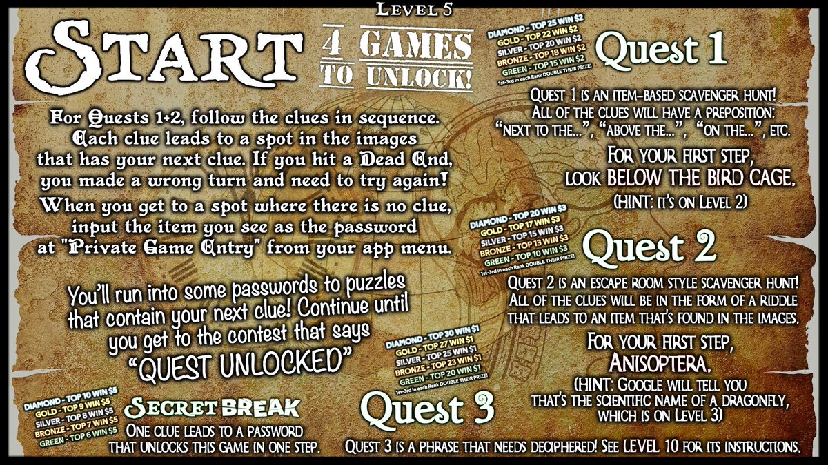 ConsumerBreak's tweet photo. We've got #quests! (and #CashPrizes)... November #QuestBreak is here, with 3 quests and a Secret Break to unlock! Get the images at https://t.co/wAUIxkvc1O
๐งฉ๐ #puzzles #scavengerhunts #escaperooms #clues #solve #prizes #winstuff #solvepuzzles #puzzlegames #treasurehunt https://t.co/gfUchovg6D