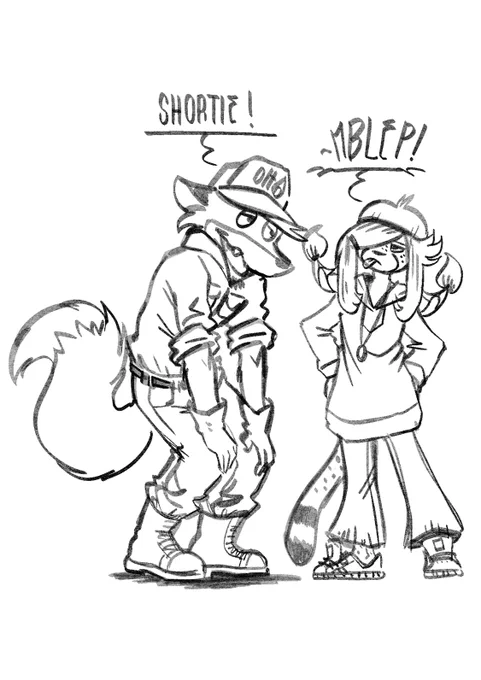 Gloria is short and Cletus, well... he had it coming! 