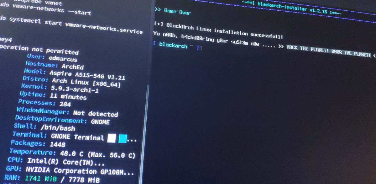 itsEdMarcus's tweet photo. Seu sistema te chama de noob na cara dura? Kali Linux é para os fracos!
#infosec #kalilinux #blackarchlinux #archlinux #hacking #dontstophacking #CyberSecurity https://t.co/aYY0dYgkGz