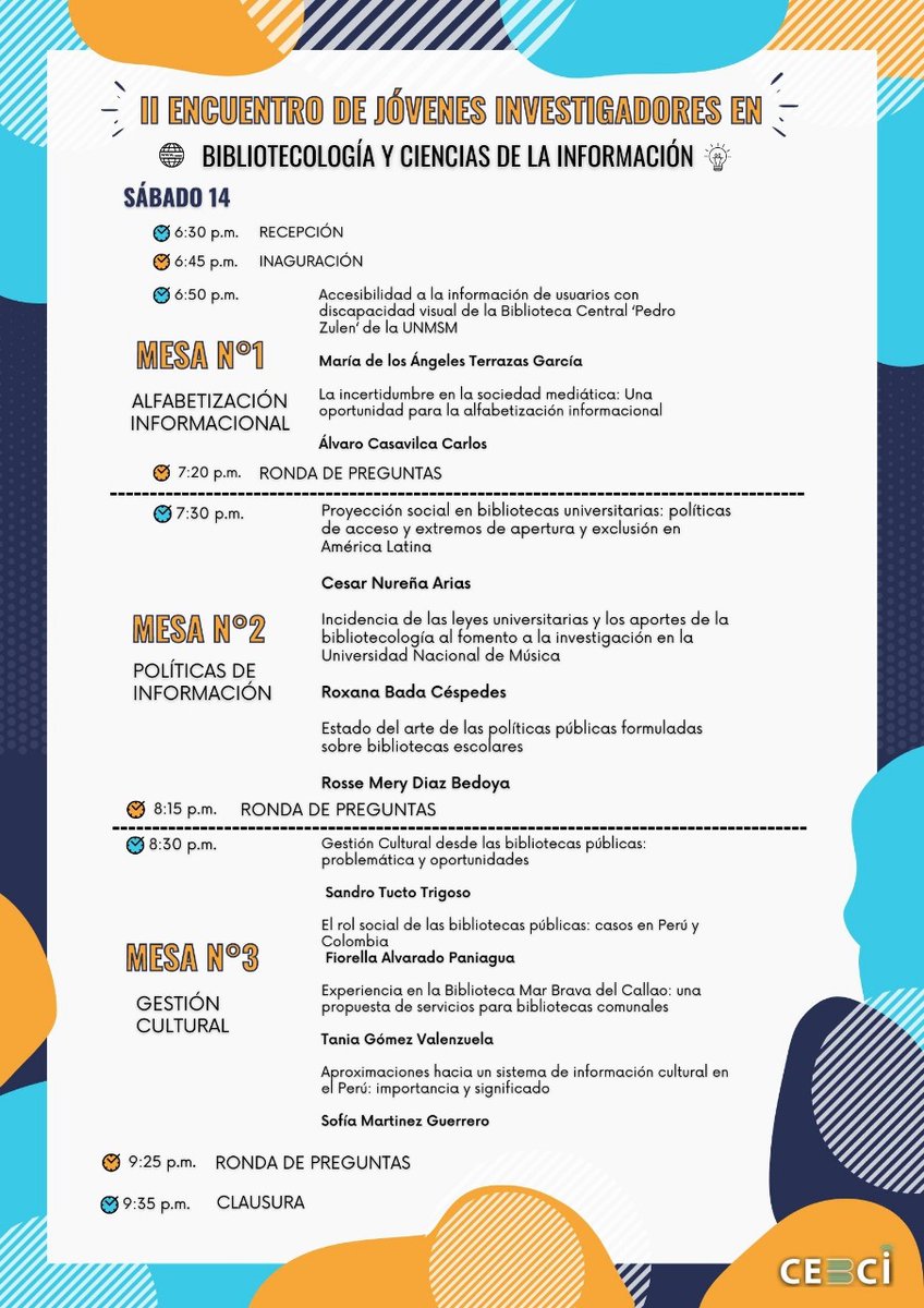 CEBCI UNMSM tweet media