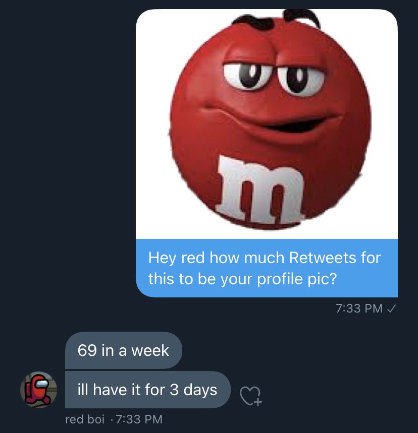 GreenCrewmate's tweet image. We need to make red a M&amp;amp;M