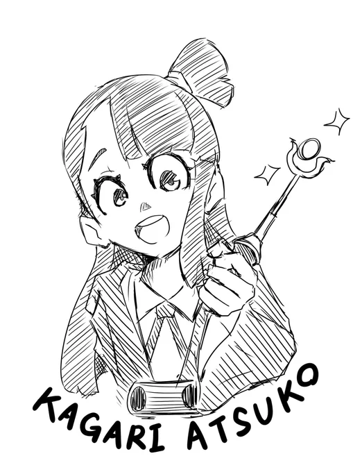 Kagami Atsuko#LWA #LWA_jp  #リトルウィッチアカデミア 