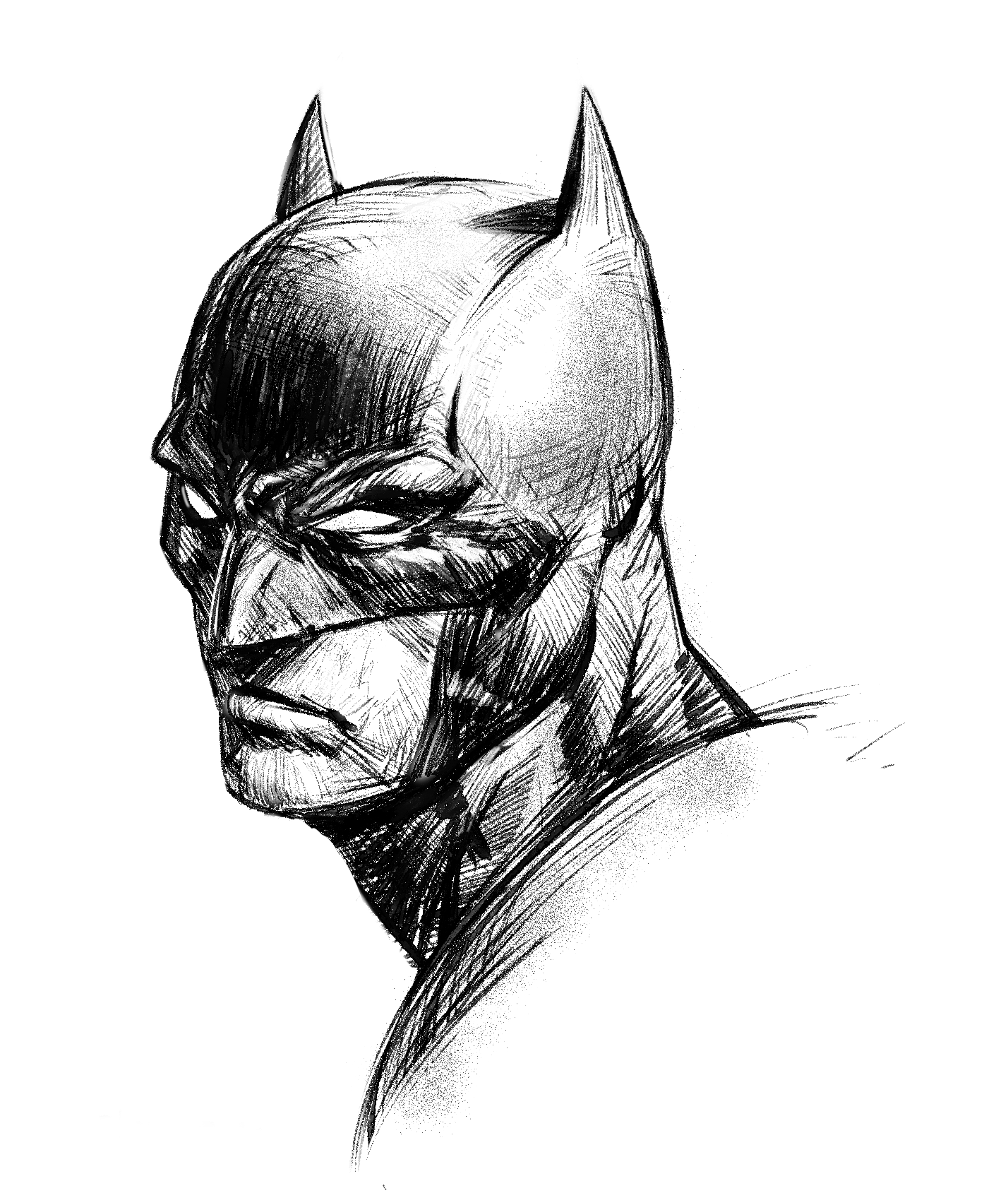 Batman : r/drawing