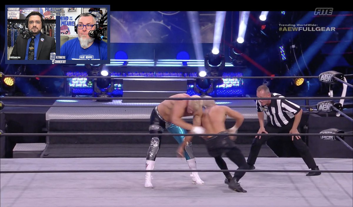 Thank you for joining <a href="/BlueMeanieBWO/">Brian Heffron aka The Blue Meanie</a> &amp; <a href="/SoSaysShernoff/">Josh Shernoff</a> on @FiteTV for #AlternativeCommentary #AEWFullGear!!
And thank you <a href="/manscaped/">MANSCAPED</a> for sponsoring.  Use promo code: ALTCOM and save some cash over at Manscaped.com