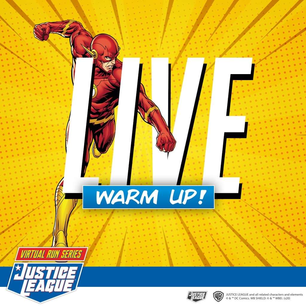 SportsvendoHub's tweet photo. We are LIVE Facebook for the The Flash Run LIVE Warm-Up Session with Fitness Icon.
#JLRunSeries20
#virtualheroes
#TheFlashRun
#FitnessIconSA
#PrideLands
#Iconic https://t.co/XXFucYKHMa