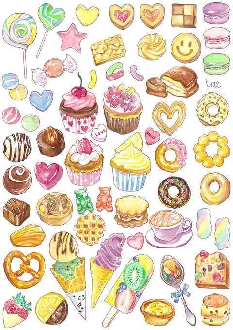 #LovelyClutter
紙を絵で埋めるのが好き! 