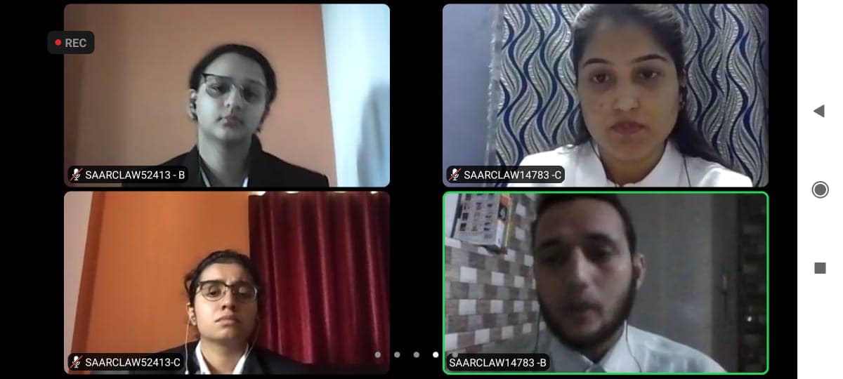 LloydCollege's tweet photo. INDIA ROUND 2 STAGE 1has started and so the Proceedings. All the Participants are buckled up and ready to jump into the battle of agreements and disagreements. Let's see who wins this Battle of facts.
#saarcmoot #saarclaw #lloydlawcollege #indiaround #lloydians #mootcourt https://t.co/BIV1gllTfa