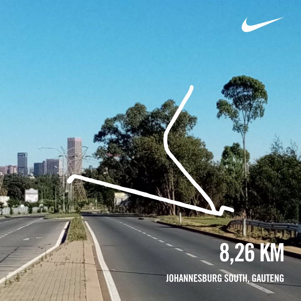 HP_Mathe's tweet photo. Sunday brunch earned ππ½ππ½ #100kminonemonth #runwithcaster #RunningWithTumiSole Jozi downtown in the background https://t.co/6Jo0qiM6aJ