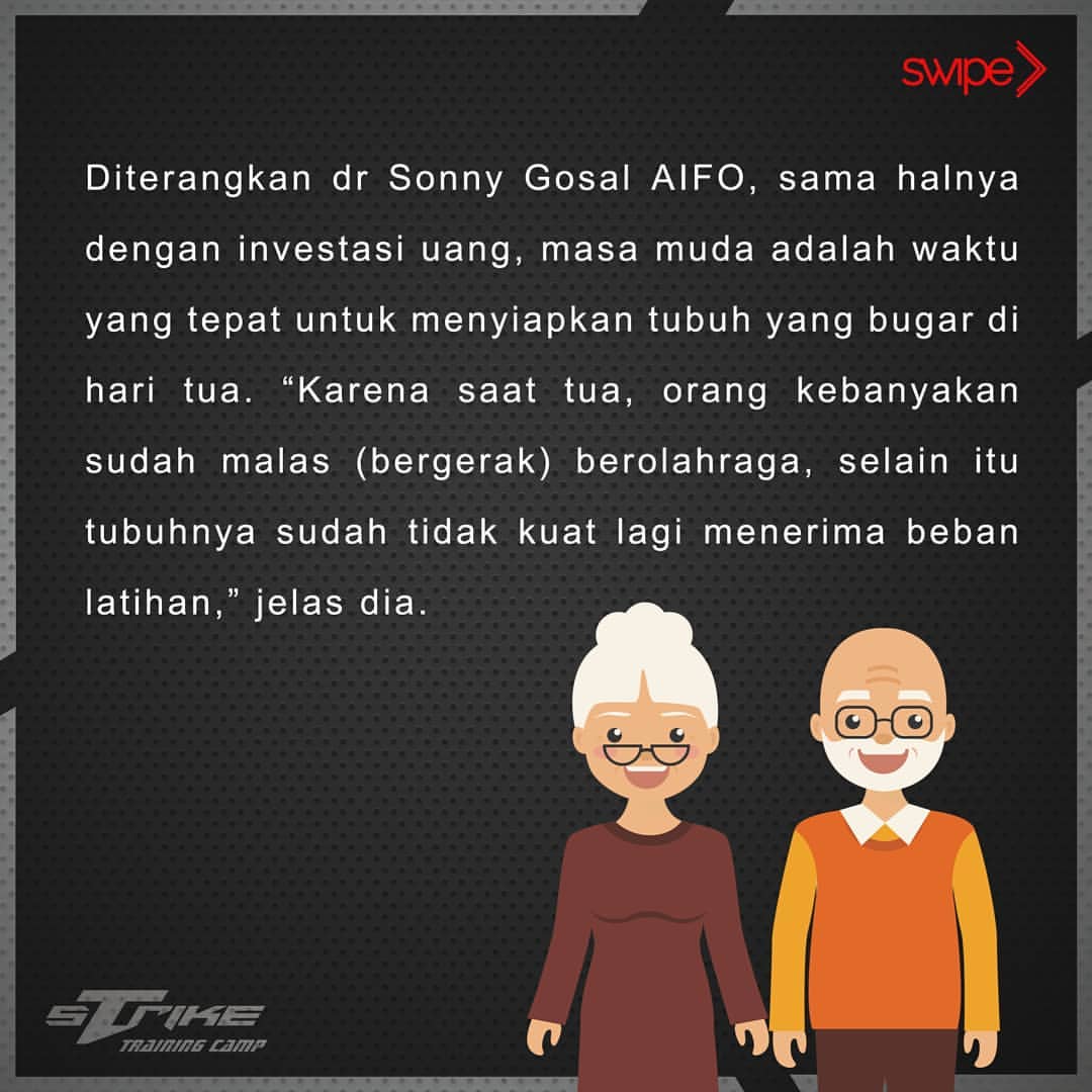Strike_TC's tweet photo. Banyak yg tanya ke mimin sepenting apa sih olahraga?
banyak yg bilang "ah masih muda woles aja"
Niih mimin kasih info menarique tentang seberapa pentingnya olahraga.
Follow kalau mau tahu info selanjutnya
#kemarin #vidiogisel #sekarang #vidioviral #jedar https://t.co/54HPrrvp81