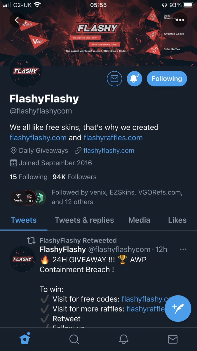 Good luck to all contestants, big up to flashyflashy for all the giveaways lately 🤞 @MambaMONSTERGa