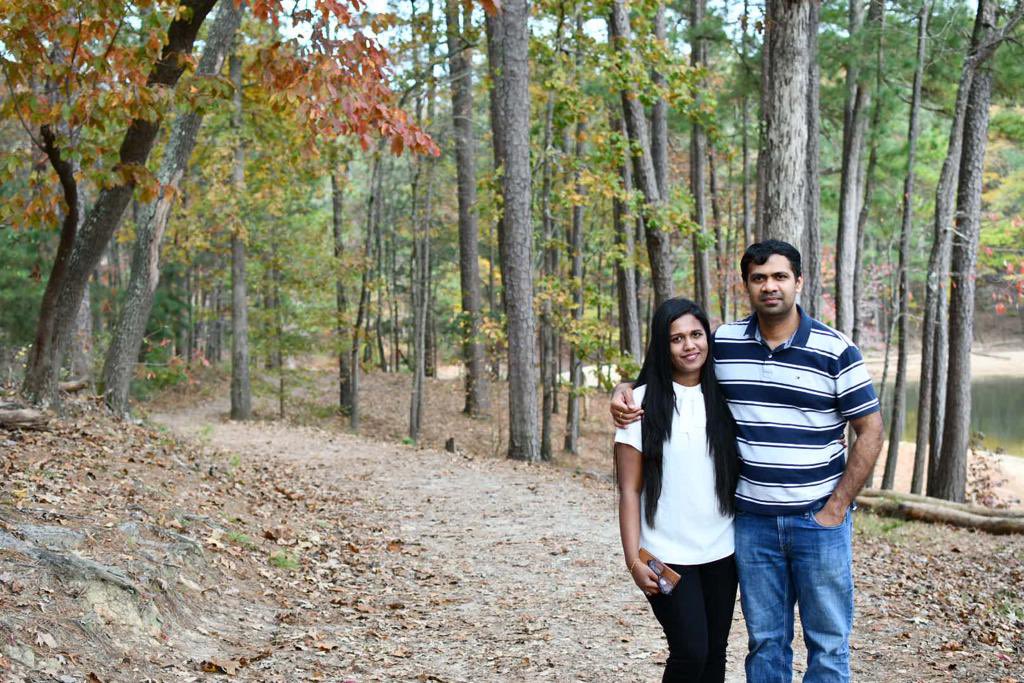 Exploring the red top mountain on a beautiful Saturday with my love. # red top mountain state park