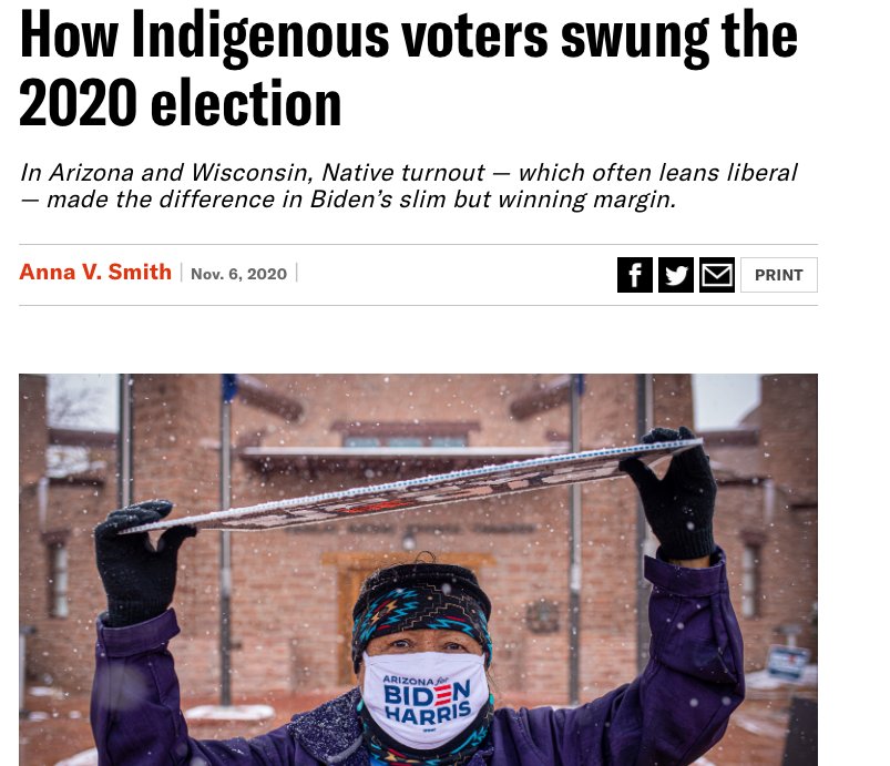 PoliticalAnt's tweet image. Please look out for Native Americans. They have earned your help.