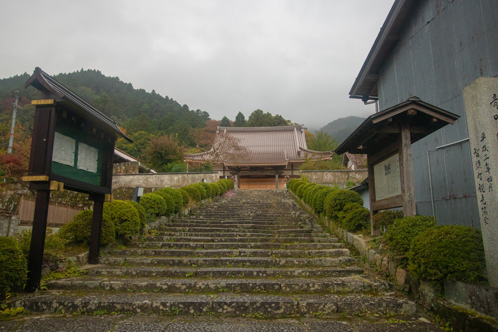 There are several other quiet shrines just outside of Chizu station, most of which are made from cedar since the trees are quite prolific there.